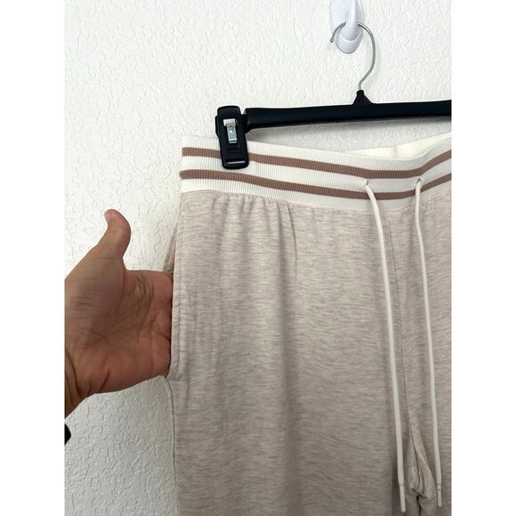 Z Supply Off Duty Modal Fleece Jogger Light Oatmeal Size Large - Picture 4 of 10